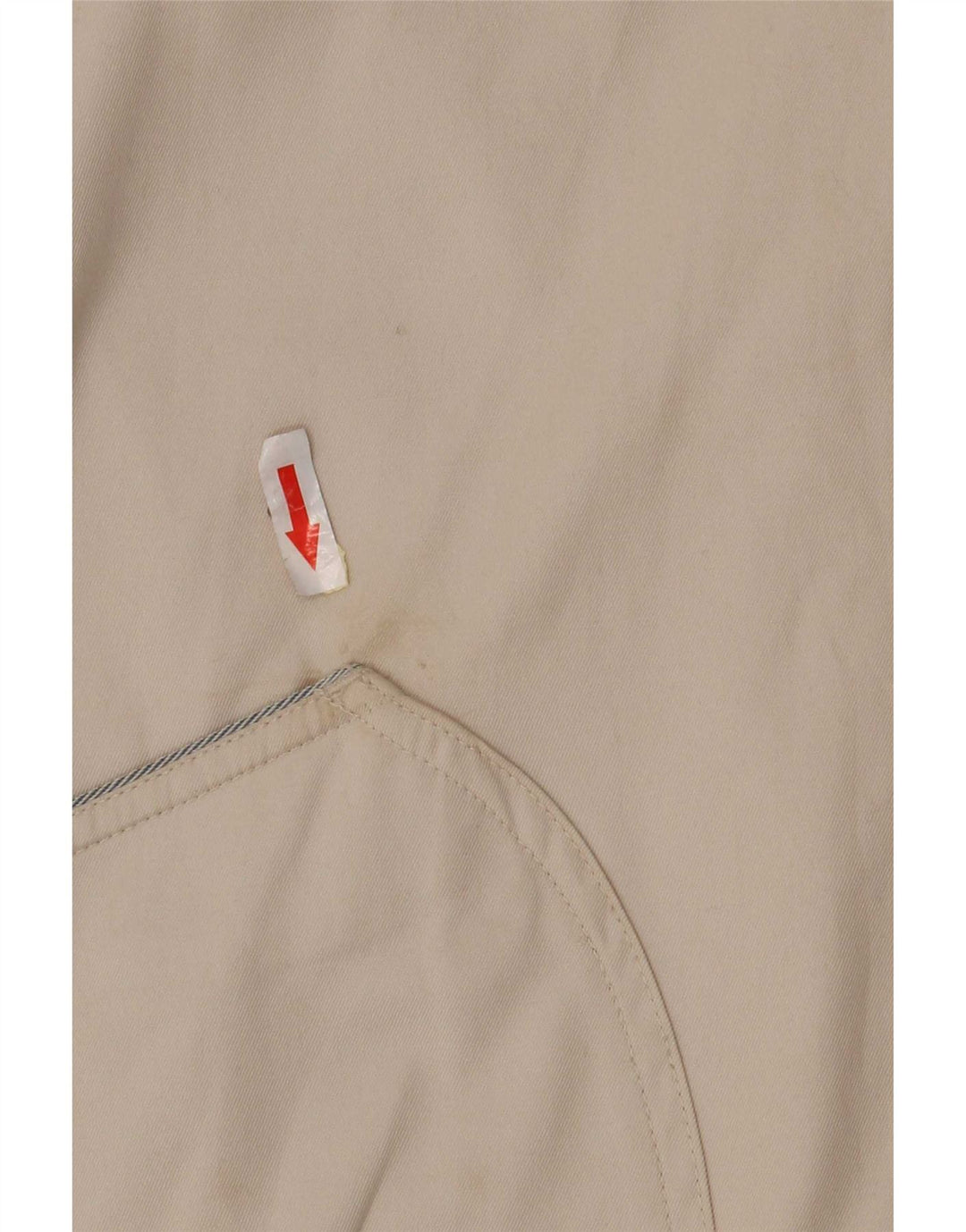 Marks & Spencer, hættebomberjakke til kvinder, UK 14 Stor beige bomuld