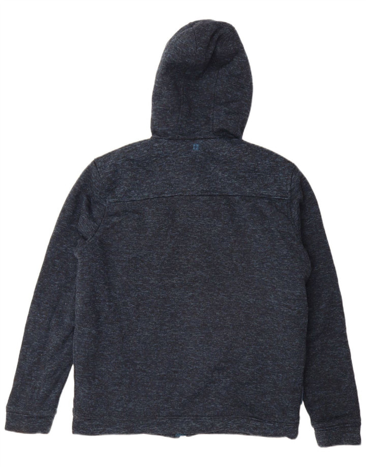 Mountain Warehouse Herre hættetrøje med lynlås Large Navy Blue Flecked