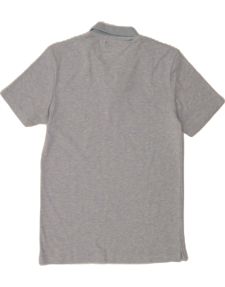 ZARA Mens Polo Shirt Medium Blue Vintage Zara and Second-Hand Zara from Messina Hembry 