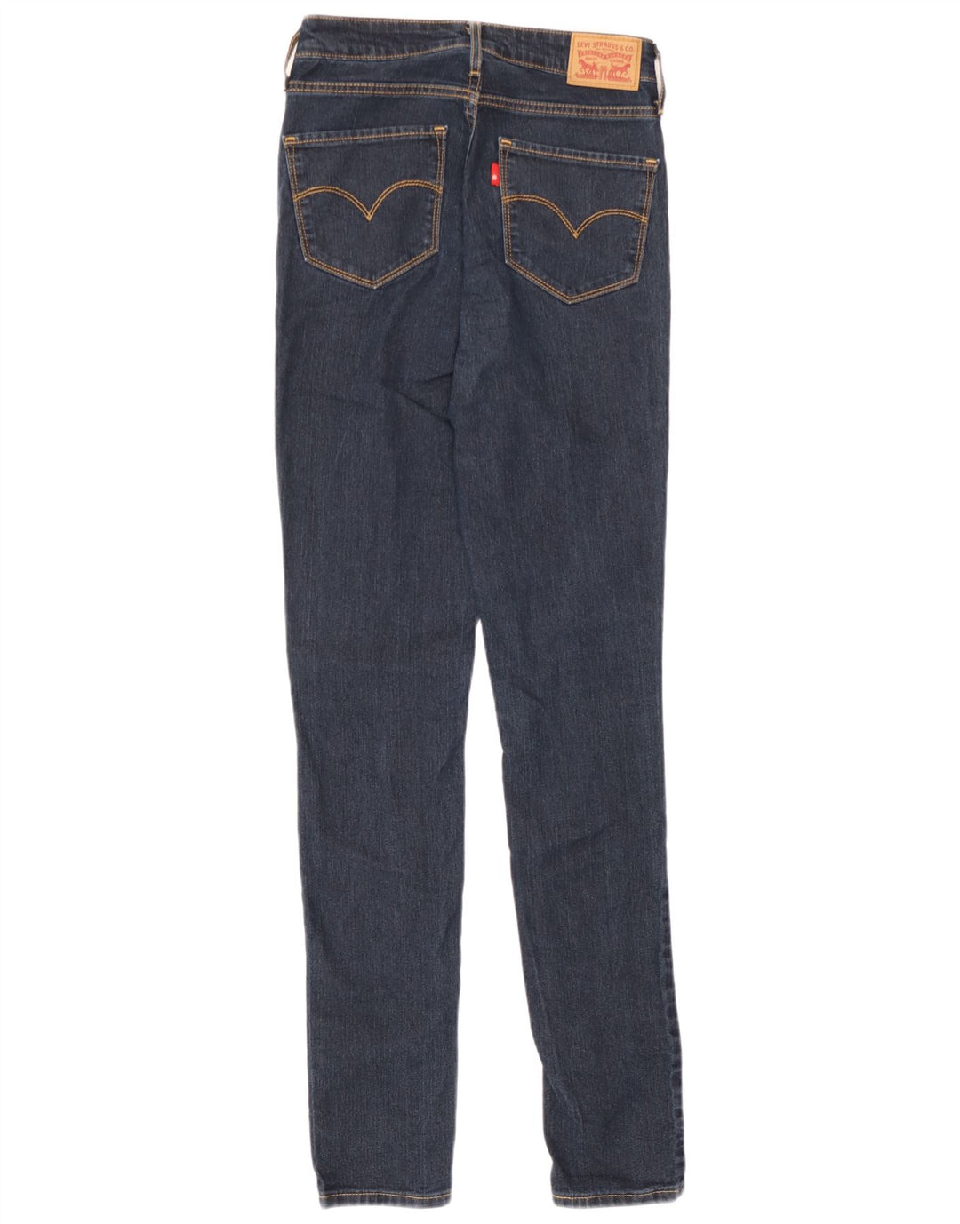 Levi's Skinny Jeans til kvinder W25 L32 Marineblå bomuld
