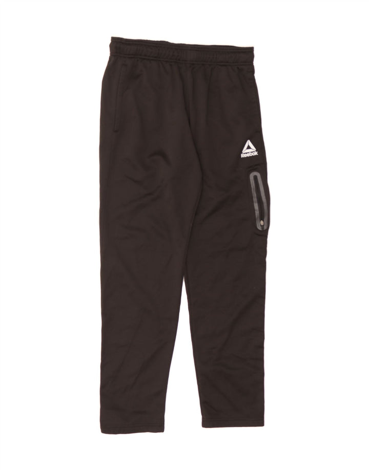 REEBOK Mens Tracksuit Trousers Medium  Black Polyester Vintage Reebok and Second-Hand Reebok from Messina Hembry 