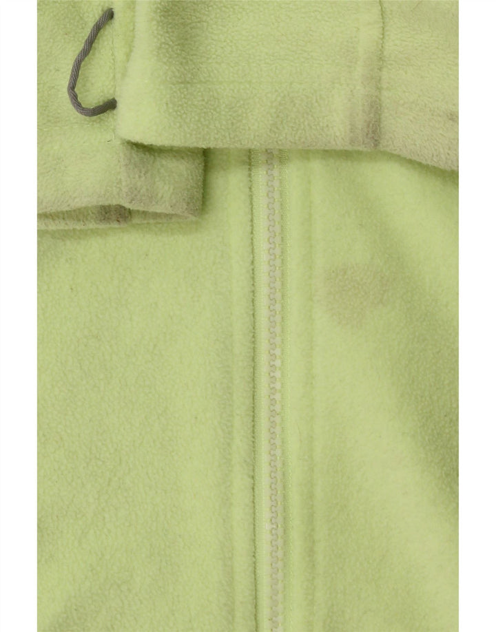COLUMBIA Womens Fleece Jacket UK 16 Large Green Polyester Vintage Columbia and Second-Hand Columbia from Messina Hembry 