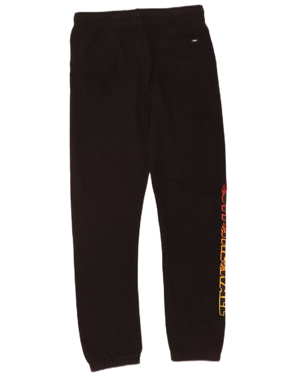 Vans Dame Grafisk træningsdragt Bukser Joggers UK 14 Large Black Bomuld