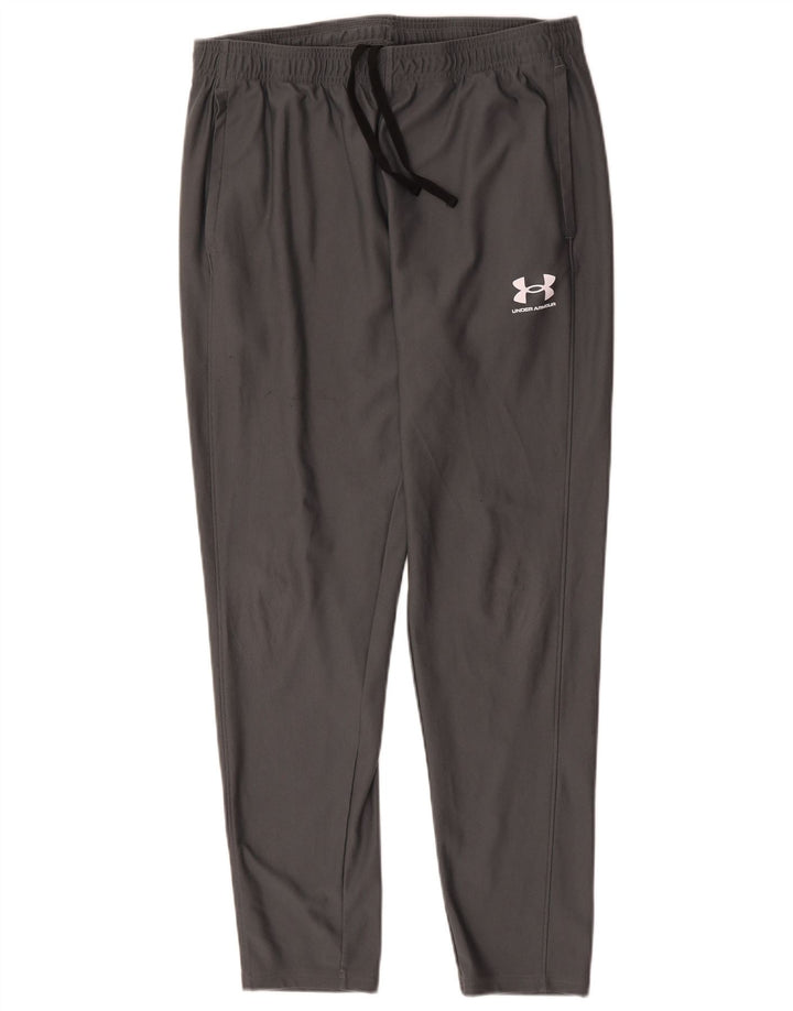 Under Armour Herre træningsdragt Bukser XL Grå Polyester