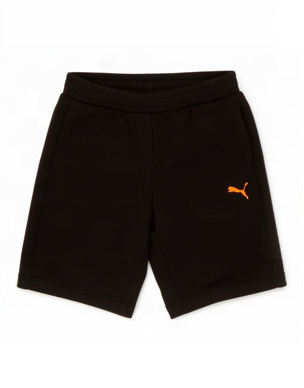 Puma drenge sportsshorts 9-10 år sort bomuld
