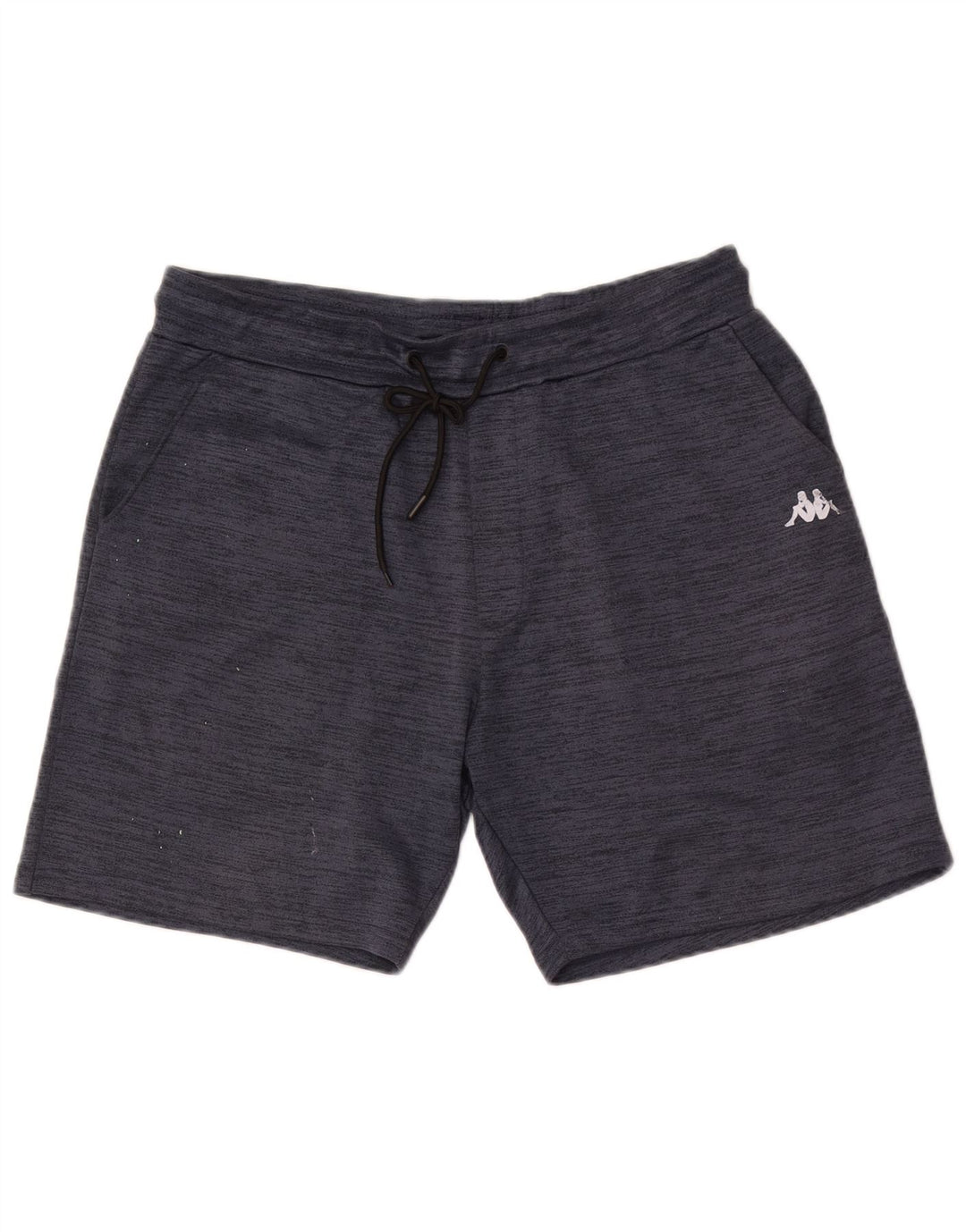 Kappa Mens Sport Shorts XL Navy Blue Flecked Polyester