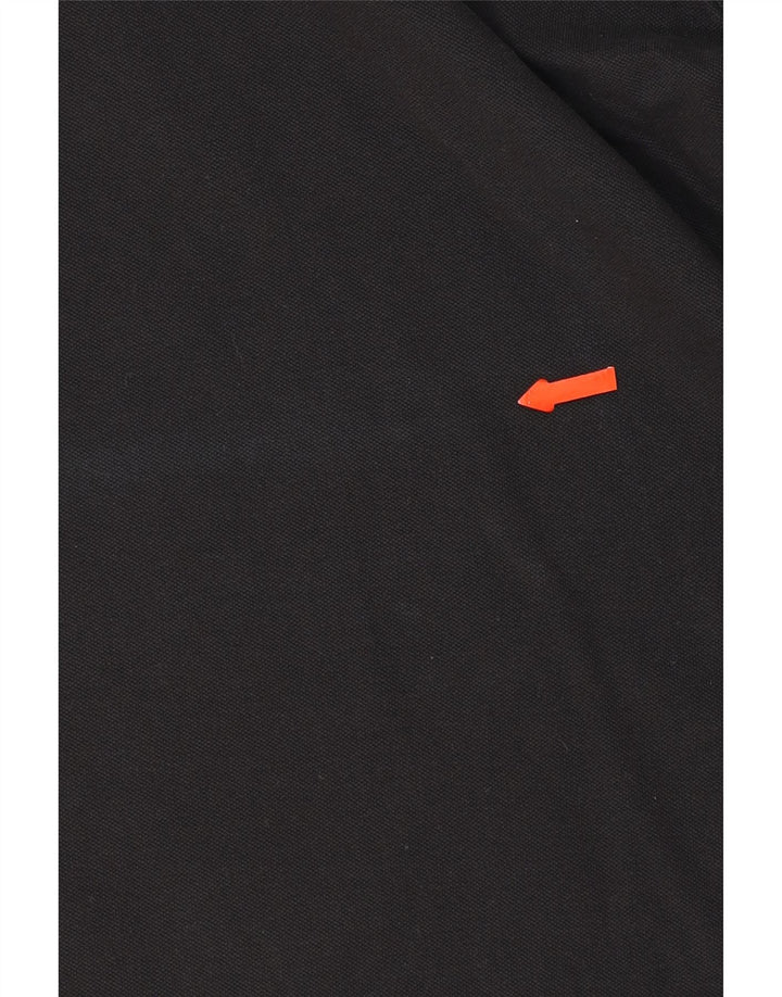 PUMA Mens Polo Shirt XL Black Vintage Puma and Second-Hand Puma from Messina Hembry 