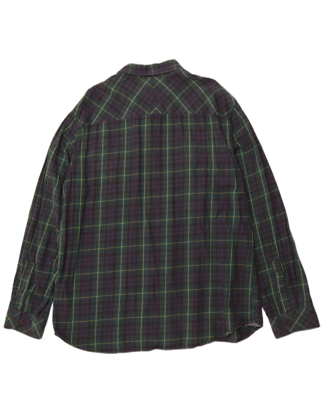 TIMBERLAND Herre Earthkeepers Slim Fit Flannel Shirt 3XL Navy Blue Check