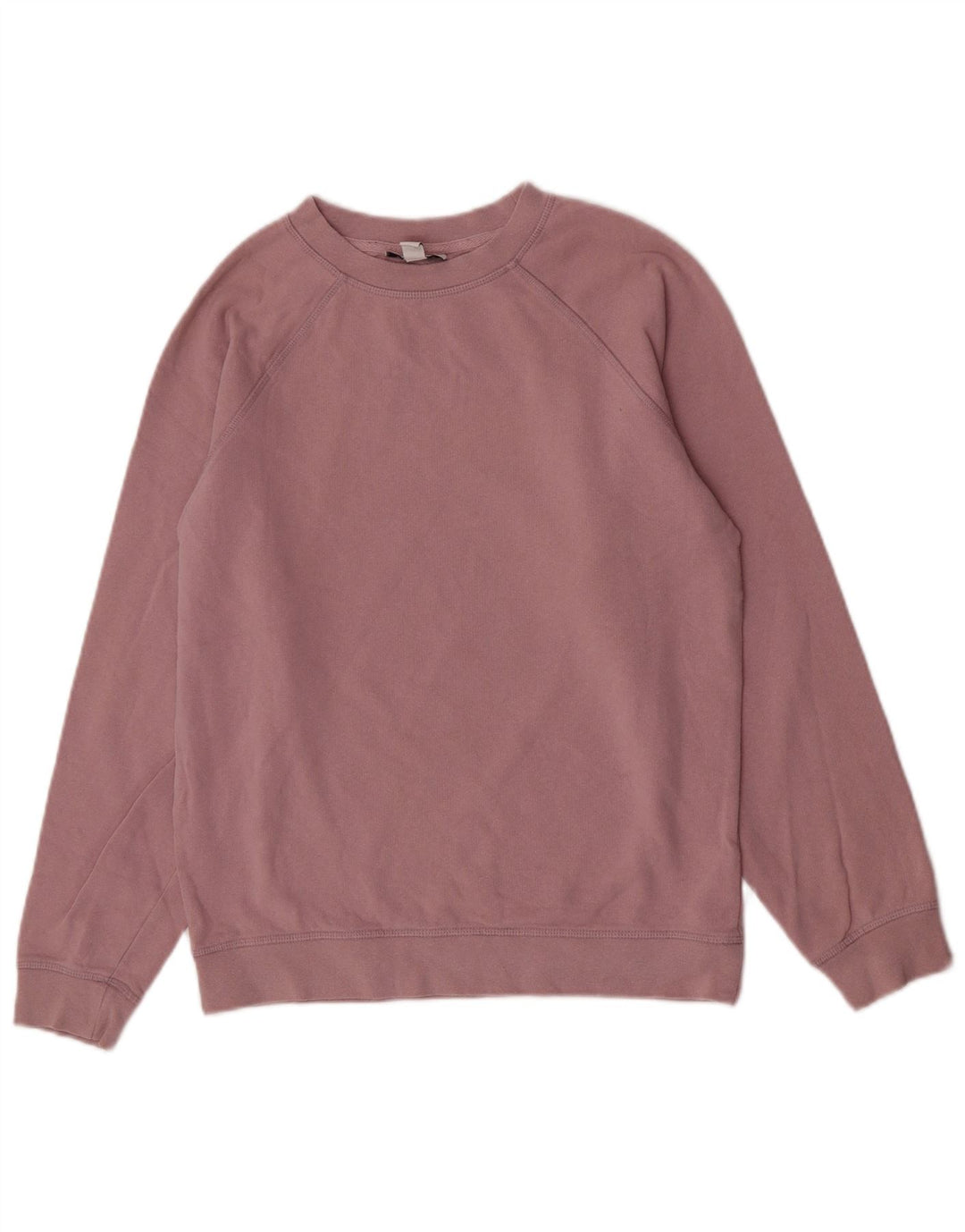 Topshop Dame Oversized Sweatshirt Jumper UK 8 Small Pink Bomuld