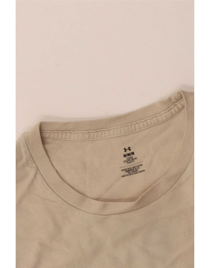 Under Armour Herre grafisk T-shirt Top Medium Beige