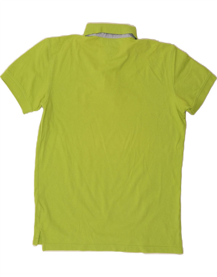 TOMMY HILFIGER Mens Polo Shirt Large Green Cotton Vintage Tommy Hilfiger and Second-Hand Tommy Hilfiger from Messina Hembry 