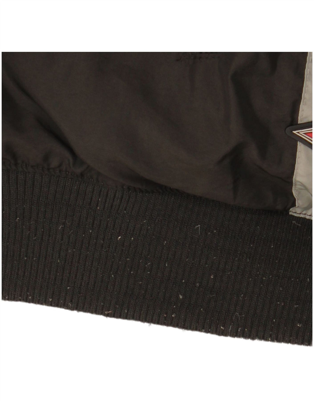 Bear Herre Hætte Vendbar Polstret Jakke UK 40 Stor Grå Polyamid