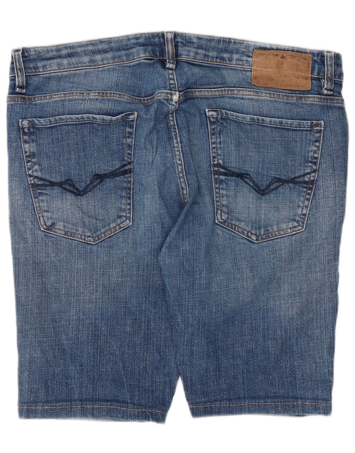 Guess Herre Denim Shorts W36 Large Blue Cotton