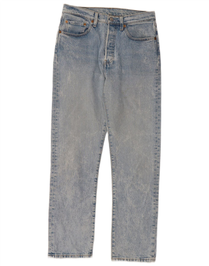LEVI'S Straight Jeans til mænd W27 L28 Blå Bomuld