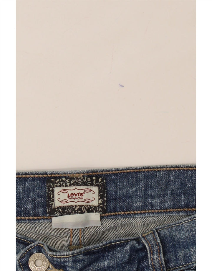 LEVI'S Womens Denim Shorts US 10 Large W34 Blue Cotton Vintage Levi's and Second-Hand Levi's from Messina Hembry 