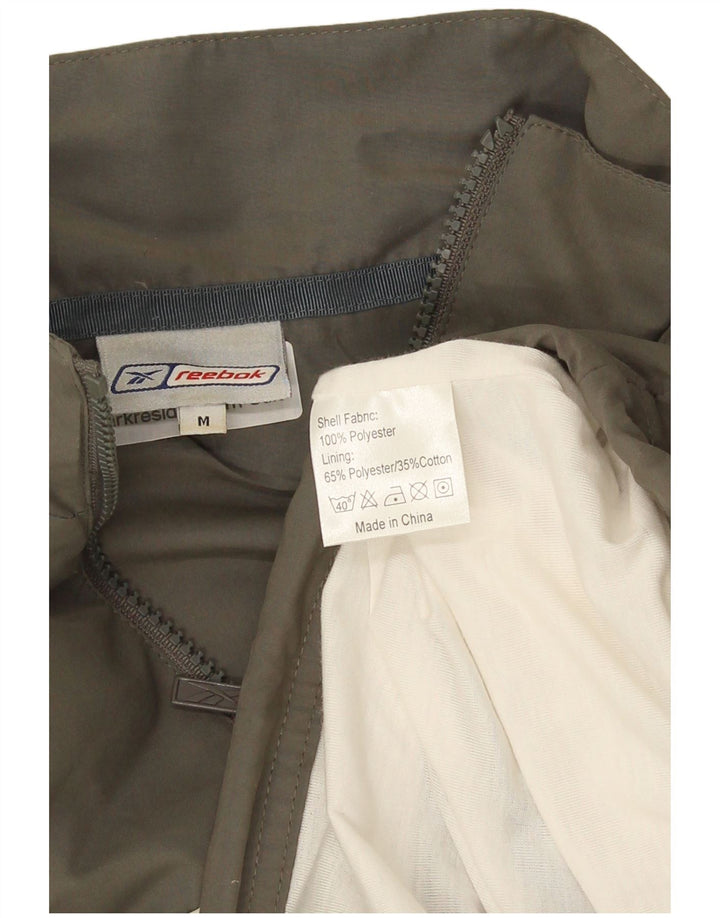 Reebok Træningsdragt til mænd Topjakke Medium Grøn Colourblock Polyester