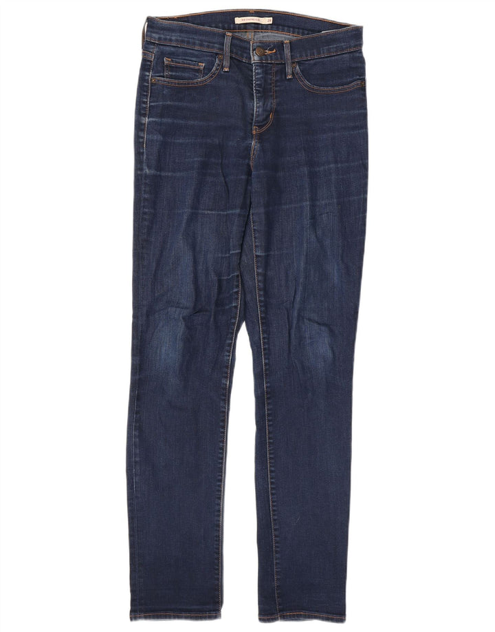 Levi's Dame 312 Shaping Slim Jeans W28 L32 Marineblå Bomuld