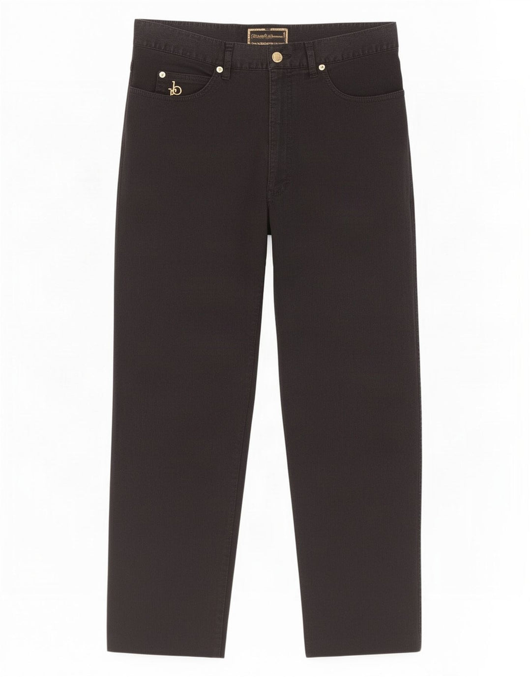 Roccobarocco Dame Cropped Trousers W38 L25 Sort
