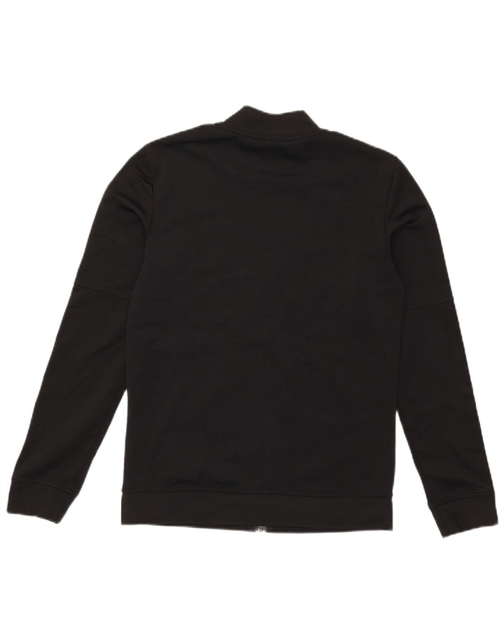 Adidas træningsdragt topjakke til kvinder UK 8/10 Lille sort polyester