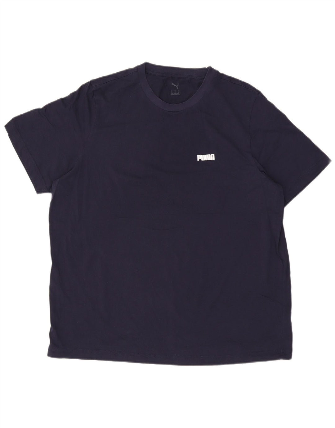 Puma herre T-shirt top XL marineblå bomuld