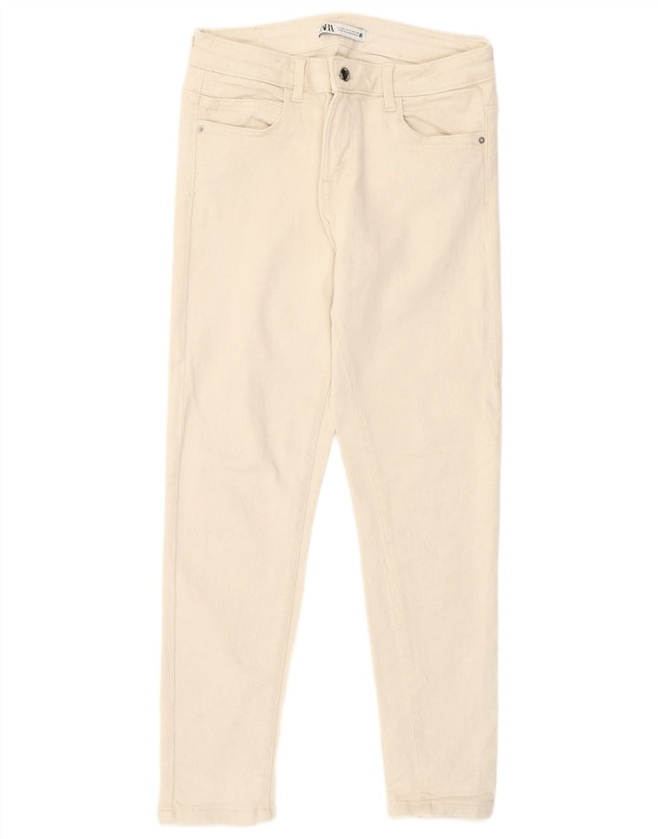 Zara Dame Skinny Jeans EU 40 Medium W30 L27 Beige