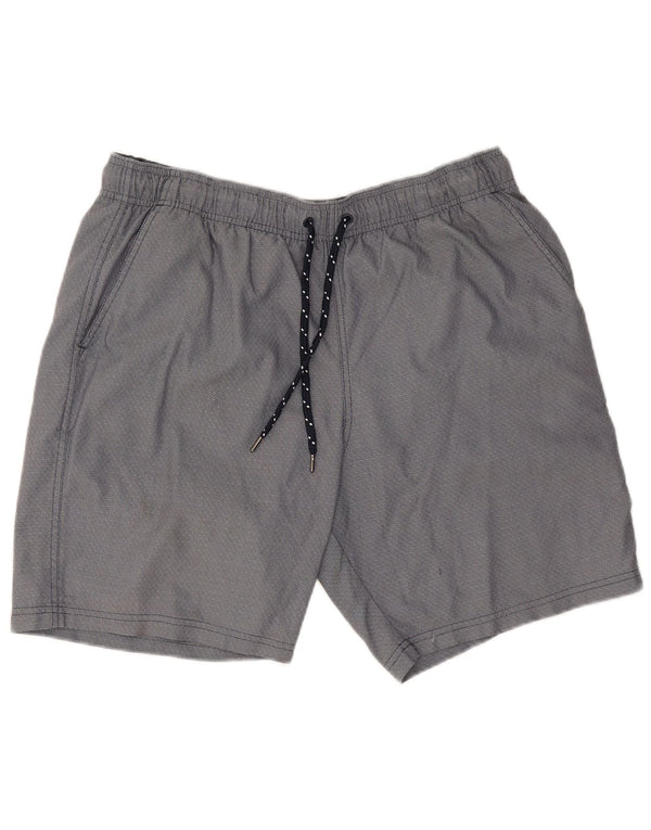 Marks & Spencer Sportsshorts til mænd store marineblå geometrisk bomuld