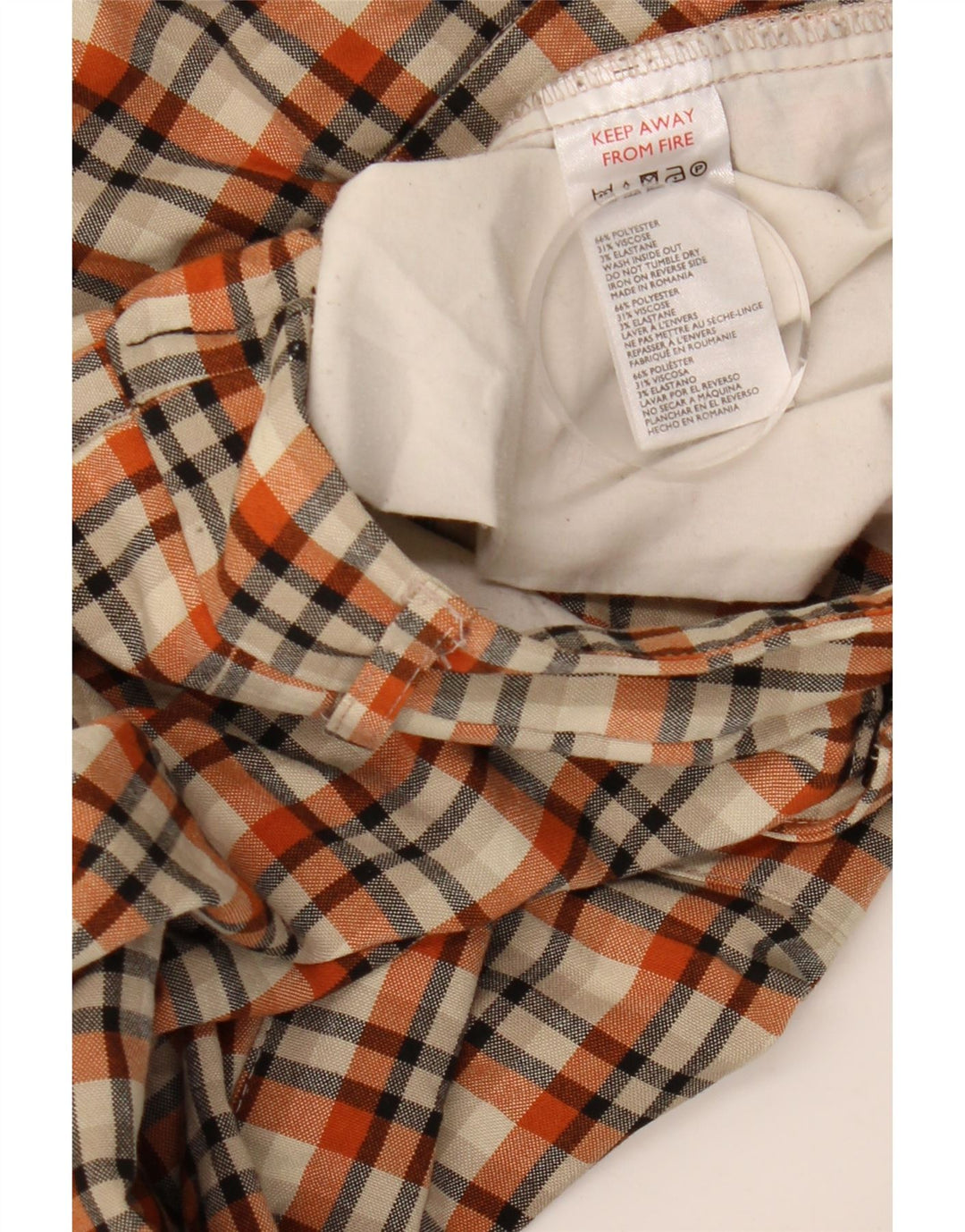 Urban Outfitters Chinobukser til kvinder Medium W30 L26 Flerfarvet ternet