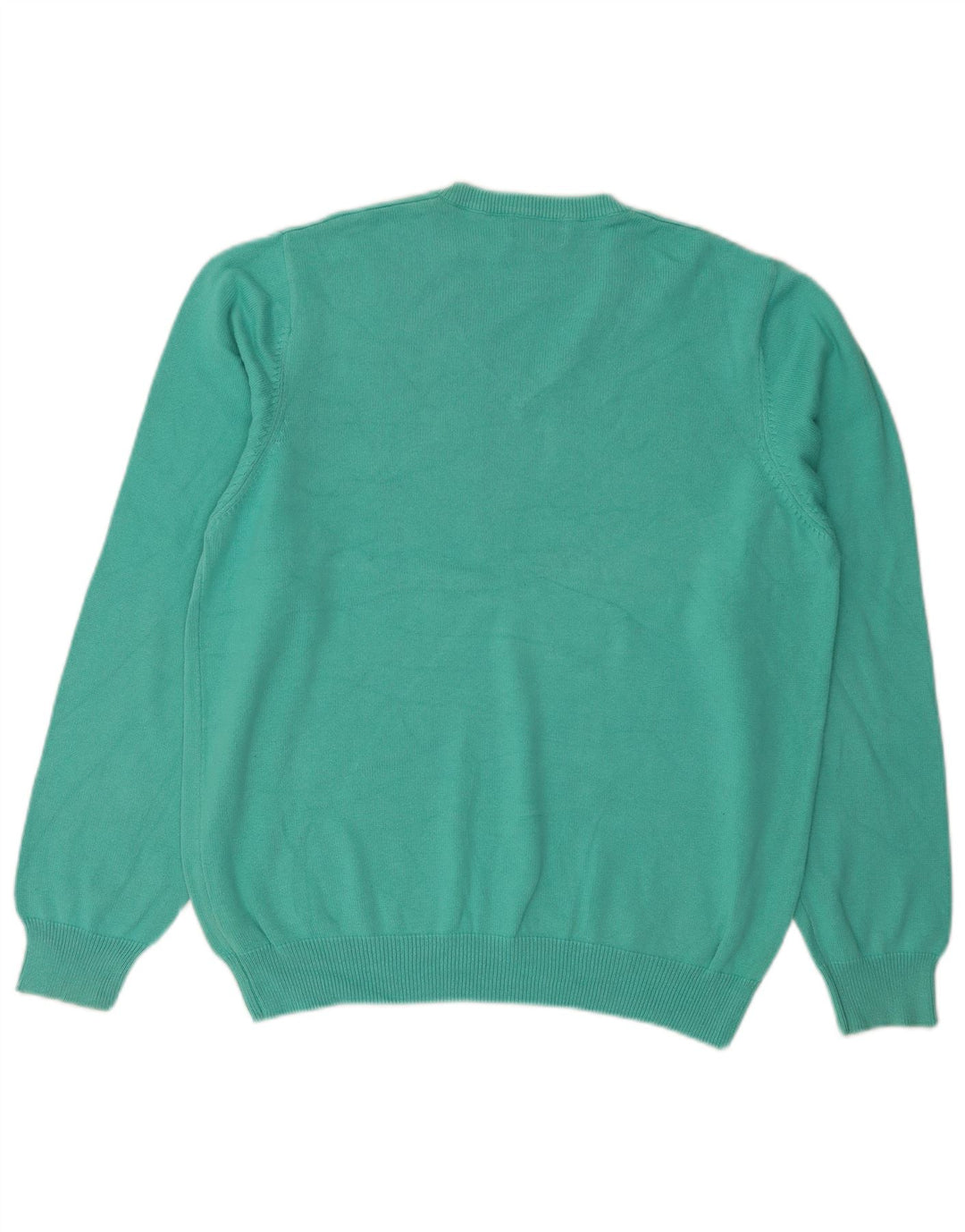 Vintage herre Regular Fit V-hals sweater stor grøn
