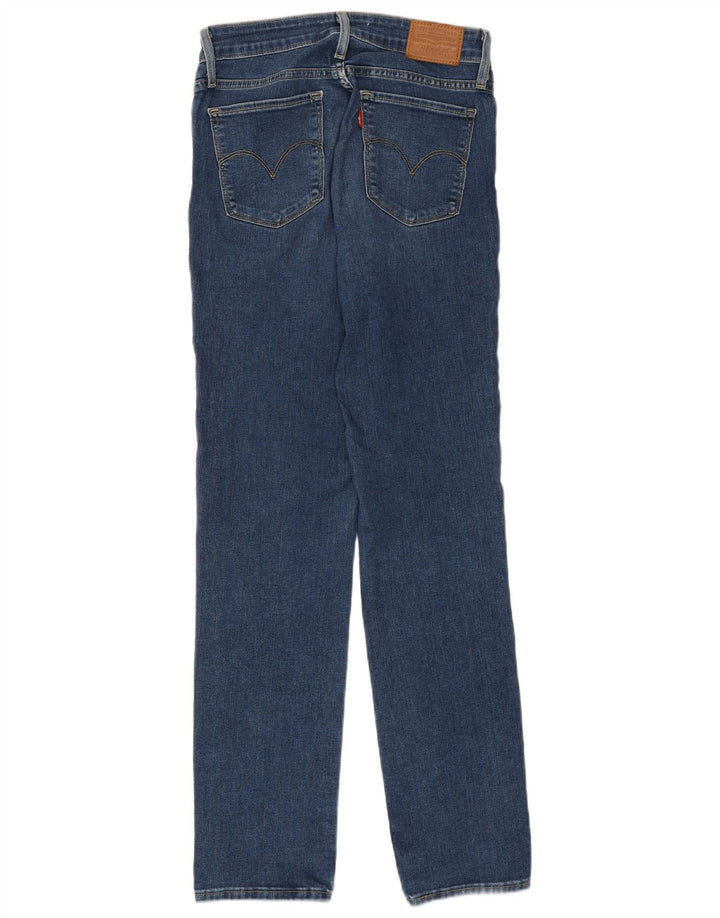 Levi's Dame 712 Slim Jeans W27 L30 Blå Bomuld