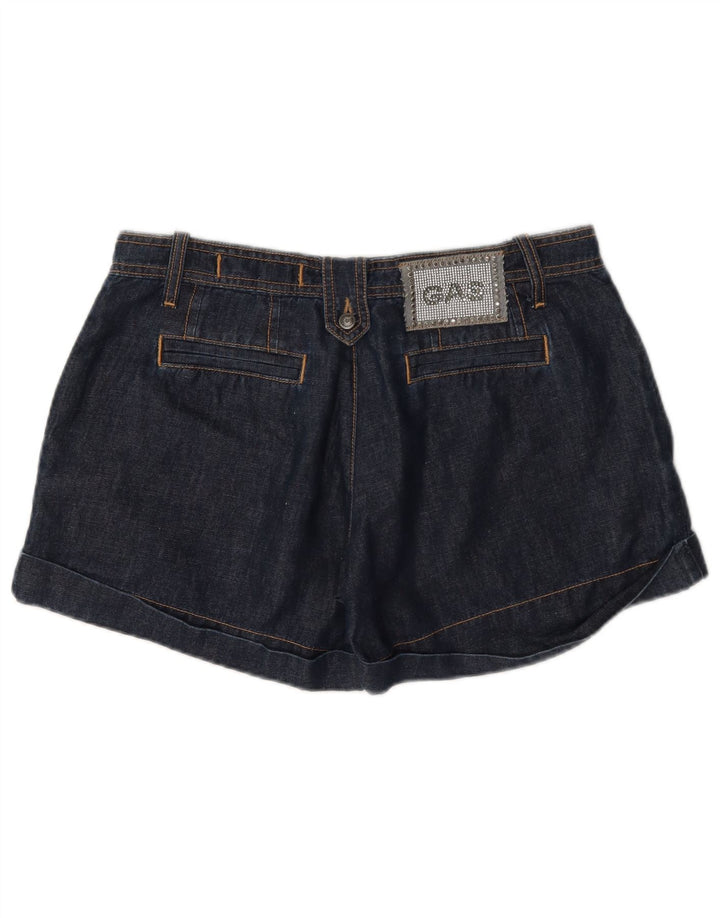 Gas denimshorts til kvinder W29 Medium marineblå bomuld