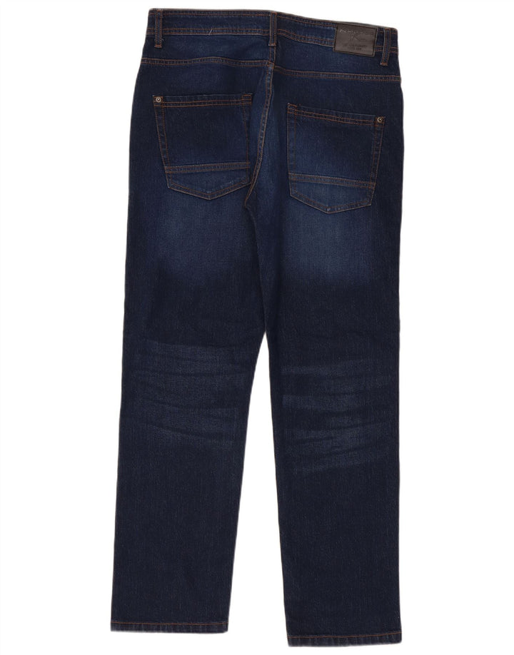 Kangaroo Poo Herre Slim Jeans W34 L30 Marineblå Bomuld