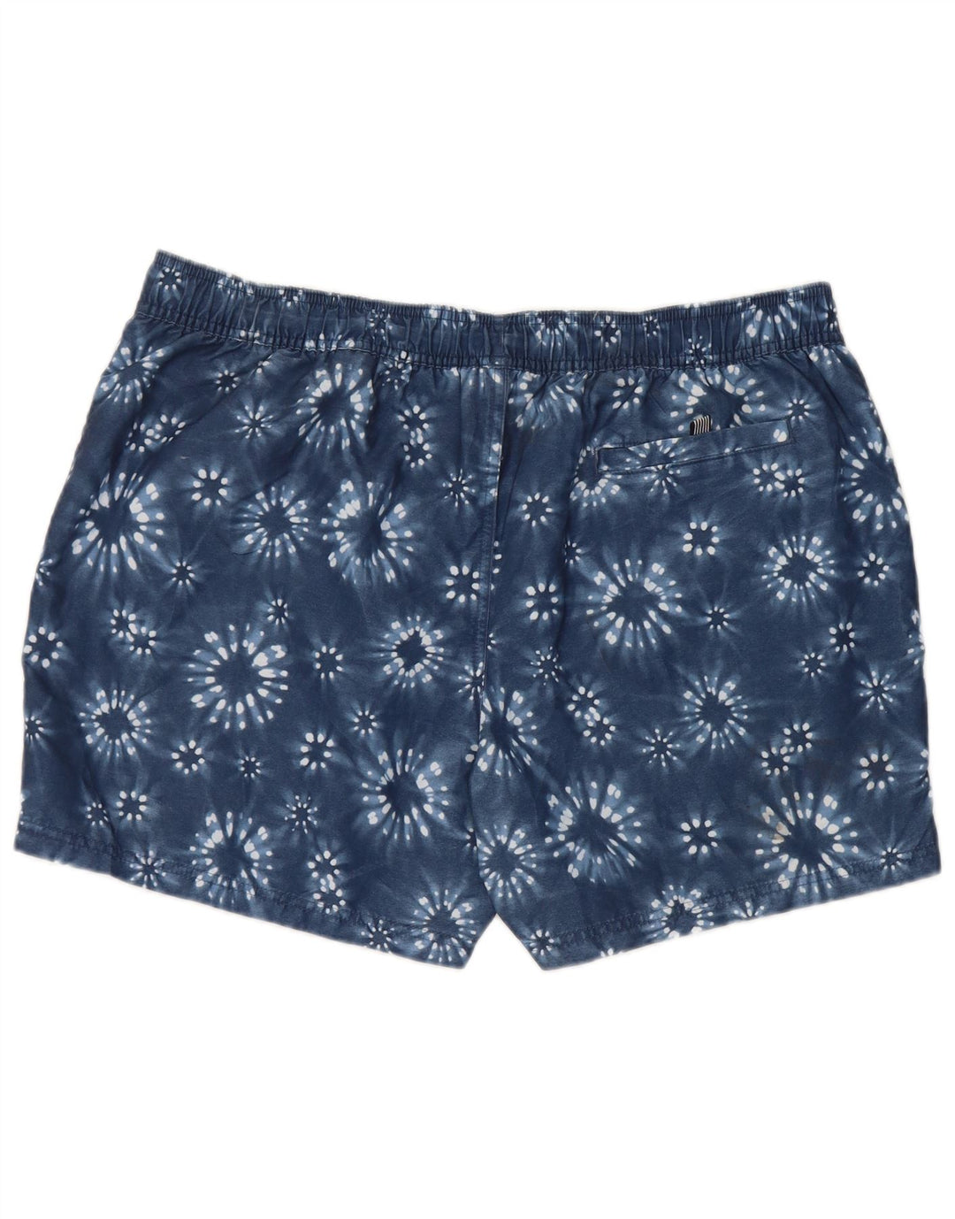 Marks & Spencer Badeshorts til mænd XL Blue Tie Dye Polyester