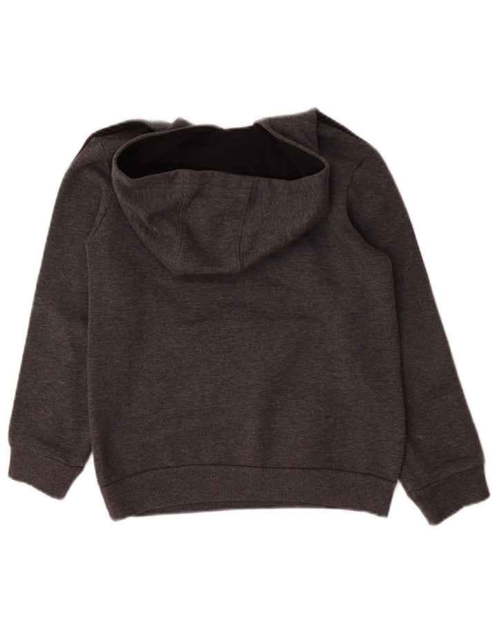 ADIDAS Grafisk hættetrøje til drenge 7-8 år Grå polyester