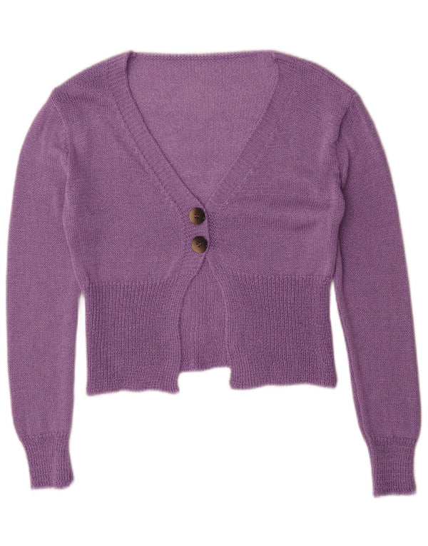 Vintage Dame Bolero Jumper UK 10 Lille Lilla