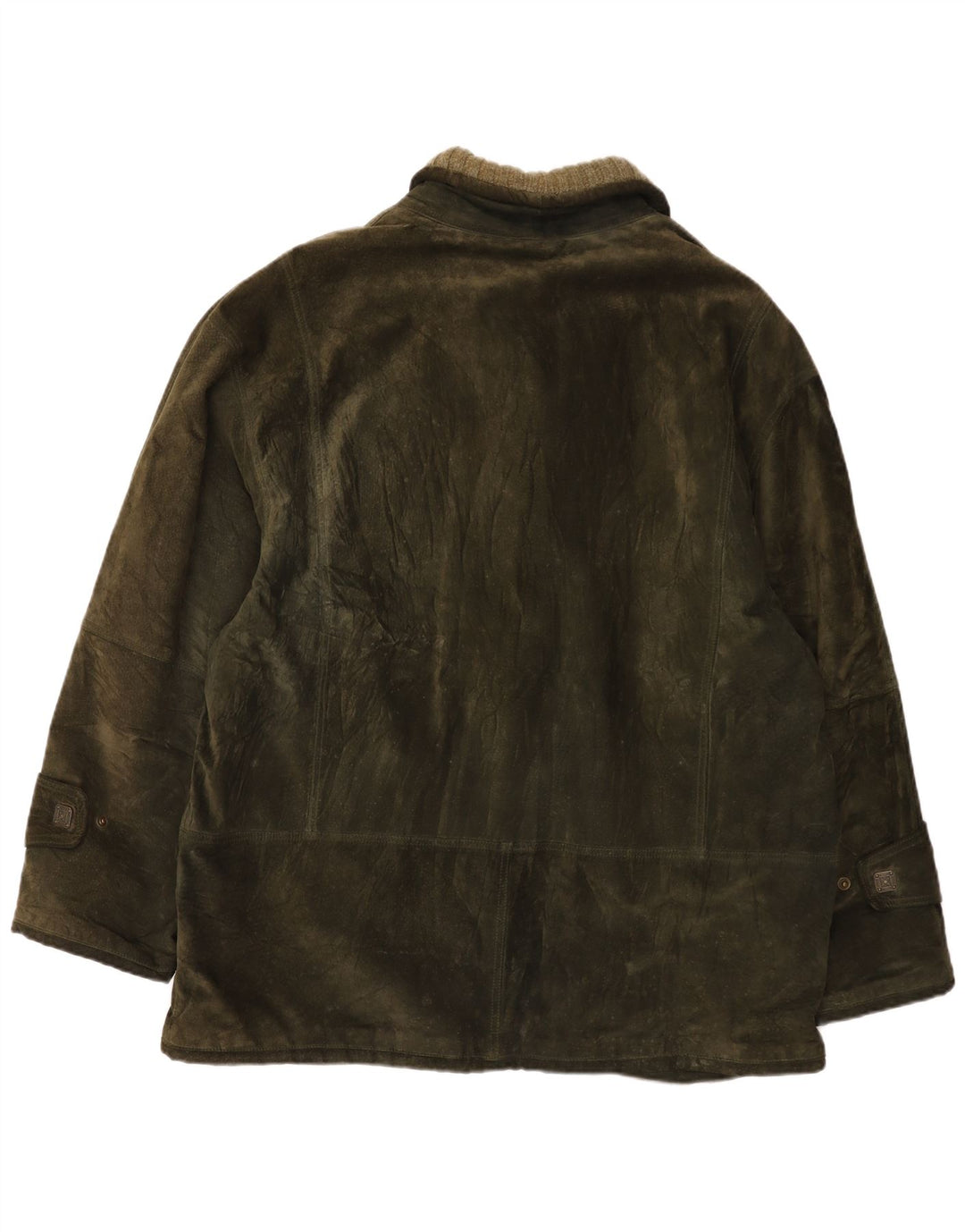 Torras Herre Ruskindsjakke EU 60 5XL Khaki