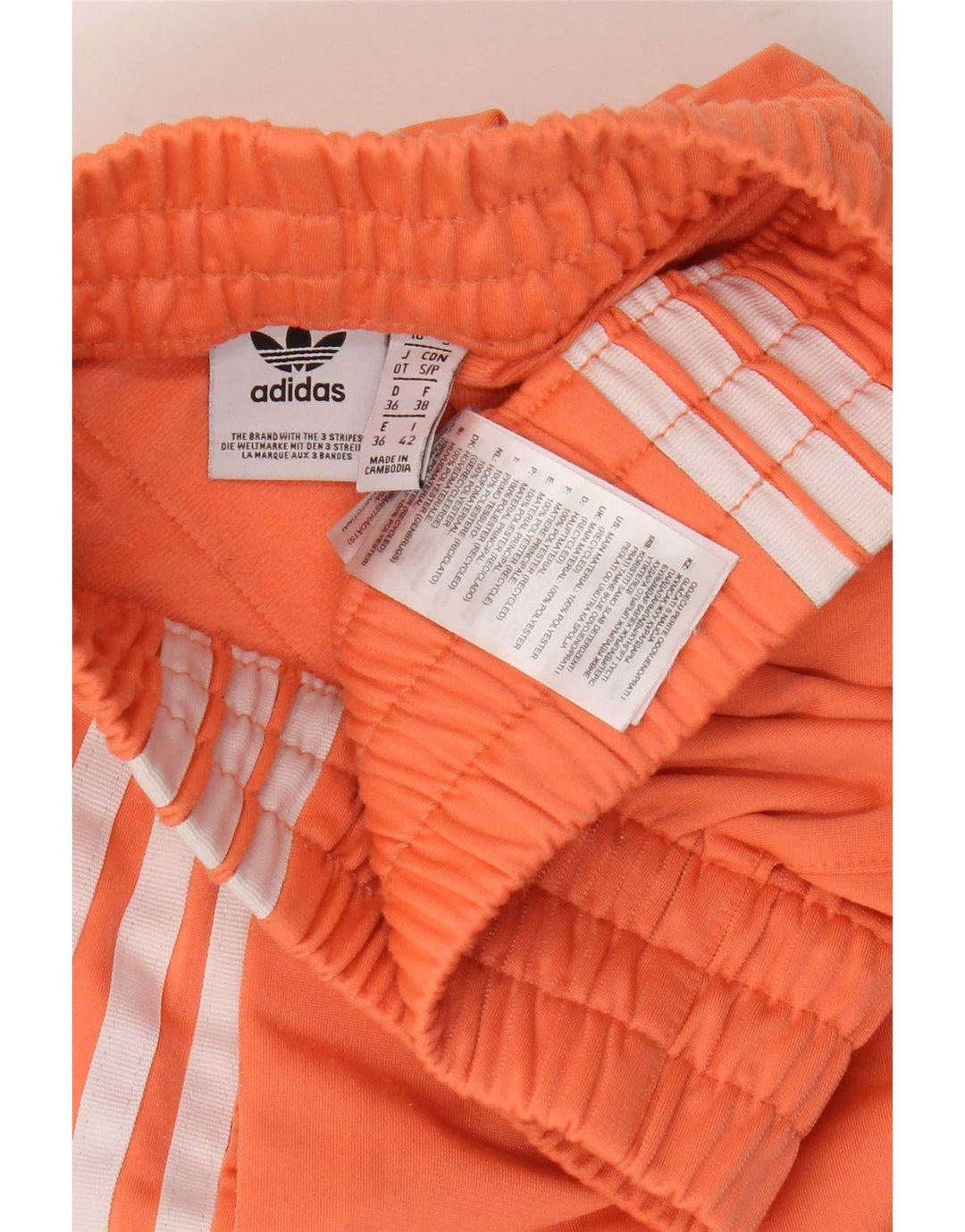 Adidas Dame Sports Shorts UK 10 Small Orange Polyester