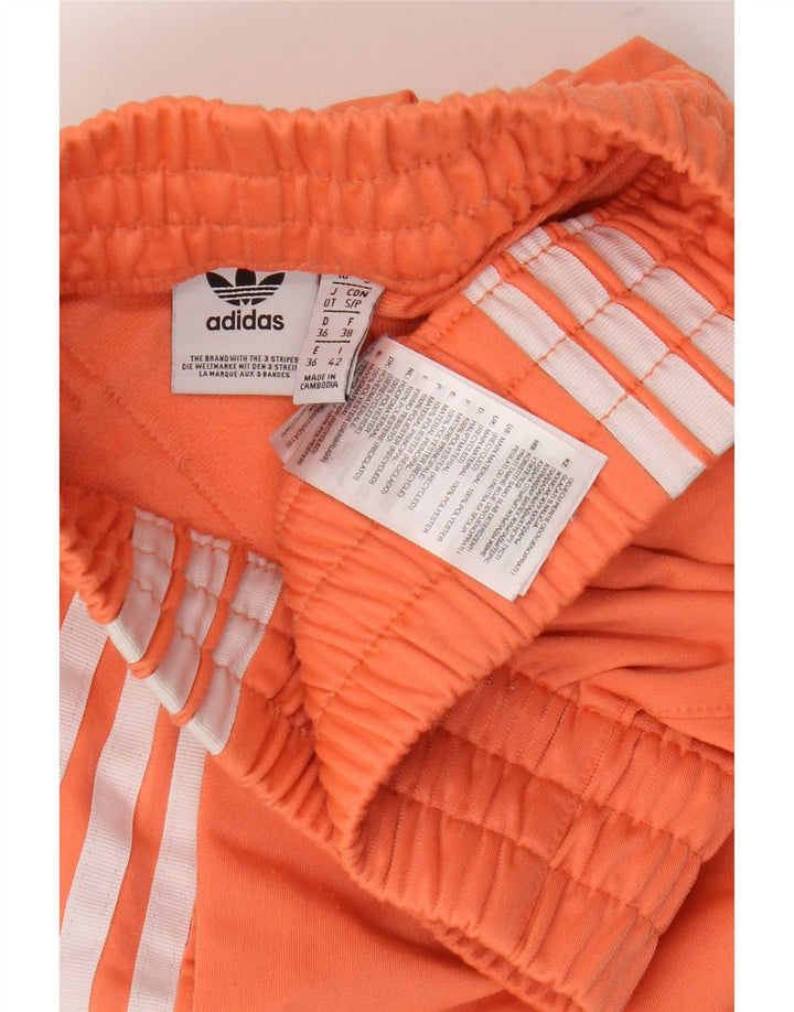 Adidas Dame Sports Shorts UK 10 Small Orange Polyester