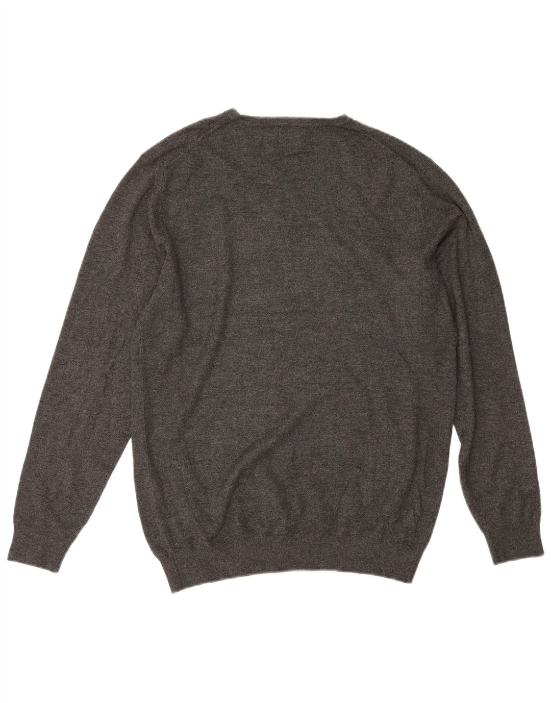 Zara Herre V-hals sweater Medium Grå Viscose