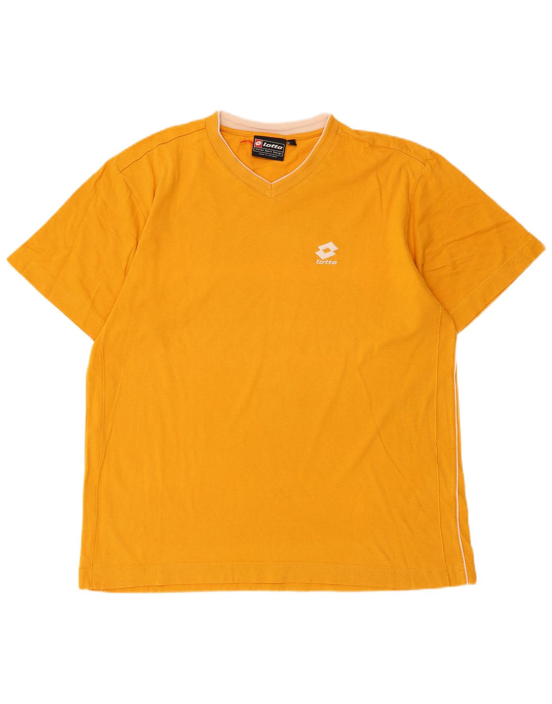 Lotto Herre T-Shirt Top Stor Gul