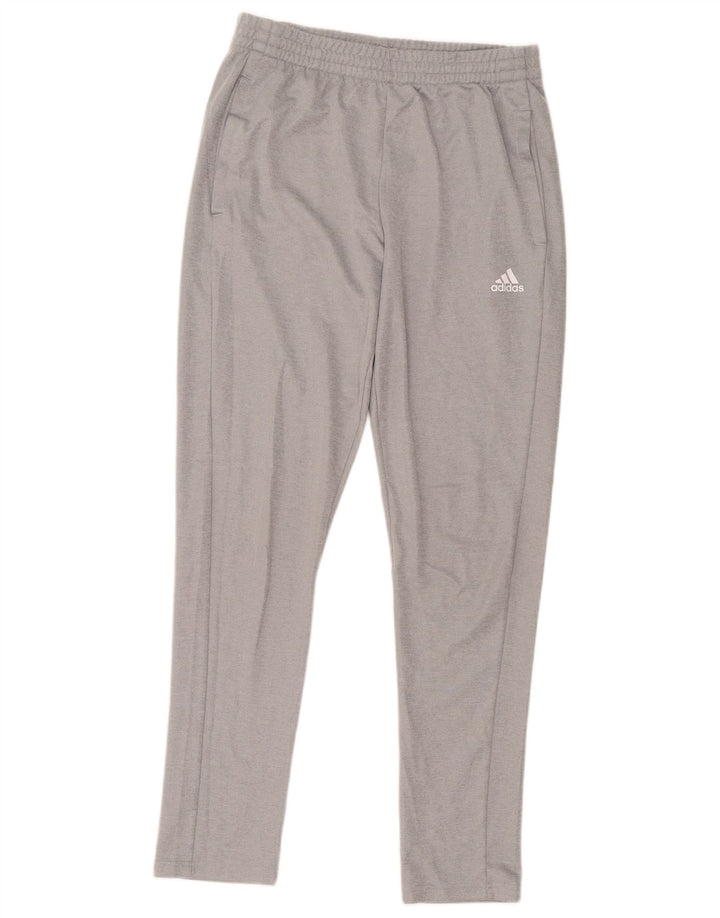 Adidas træningsdragt bukser til kvinder mellemgrå polyester