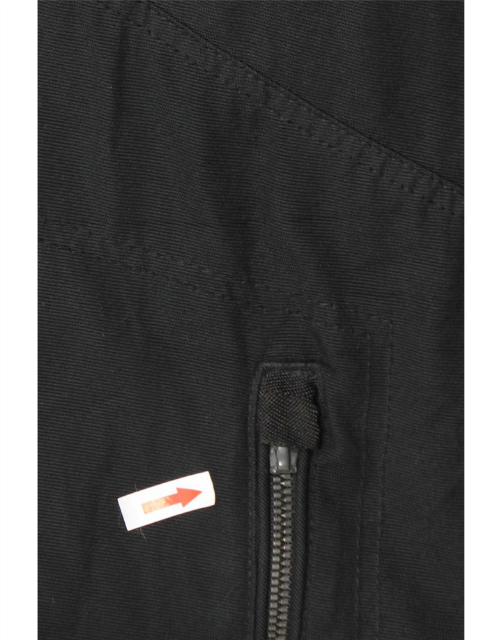 Camel Active Regnjakke til mænd EU 52 Stor Sort Polyester