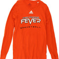 ADIDAS Mens Graphic Top Long Sleeve Medium Orange Cotton Vintage Adidas and Second-Hand Adidas from Messina Hembry 