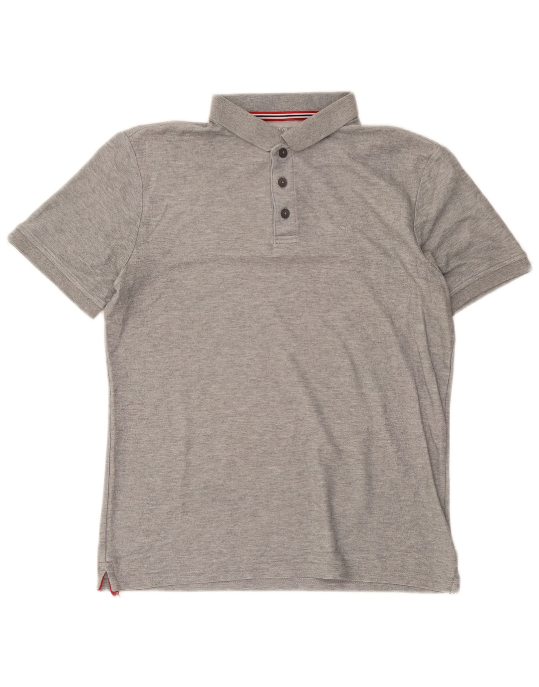 Calvin Klein Herre Golf Polo Shirt Medium Grey Flecked