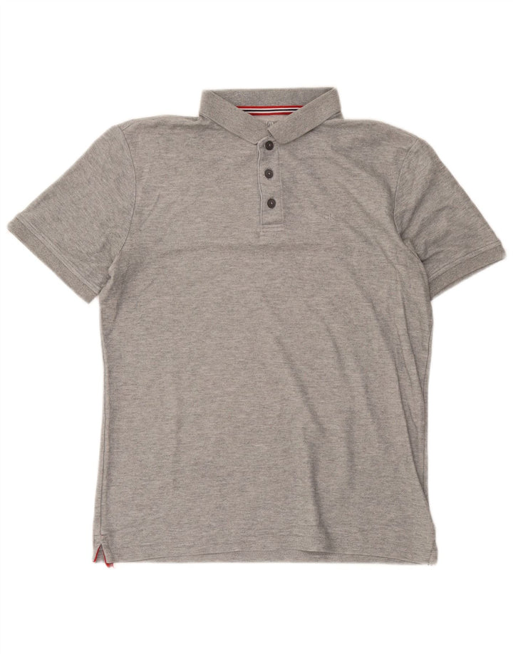 Calvin Klein Herre Golf Polo Shirt Medium Grey Flecked