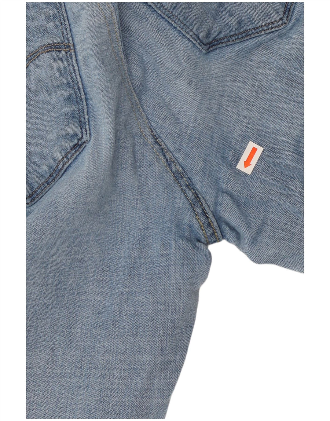 LEVI'S Straight Jeans til kvinder W29 L32 Blå Bomuld