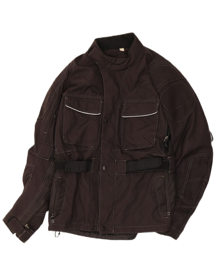 Crivit Herre Racer Jakke UK 40 Stor Sort Polyamid