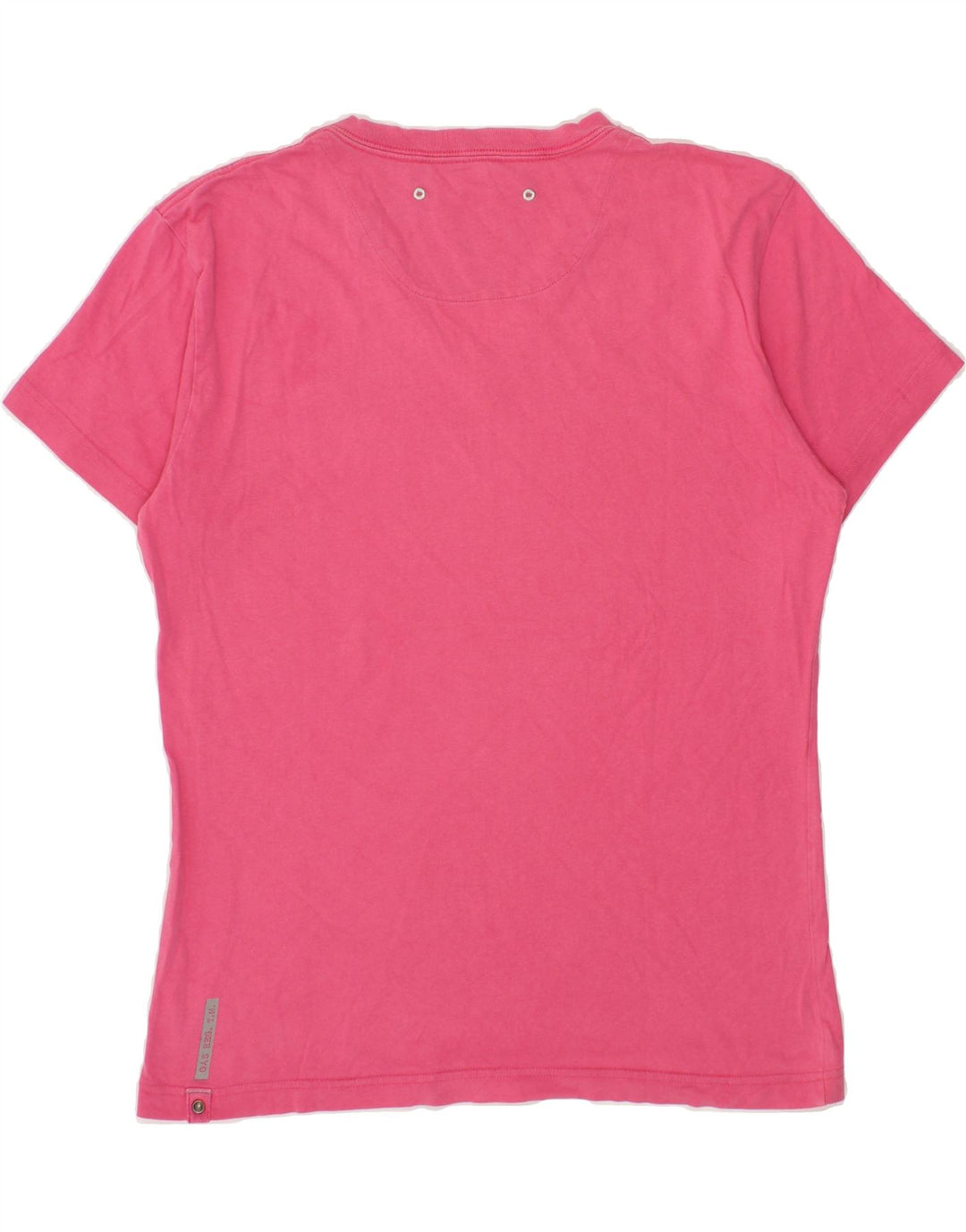 GAS Mens T-Shirt Top Large Pink Cotton Vintage Gas and Second-Hand Gas from Messina Hembry 