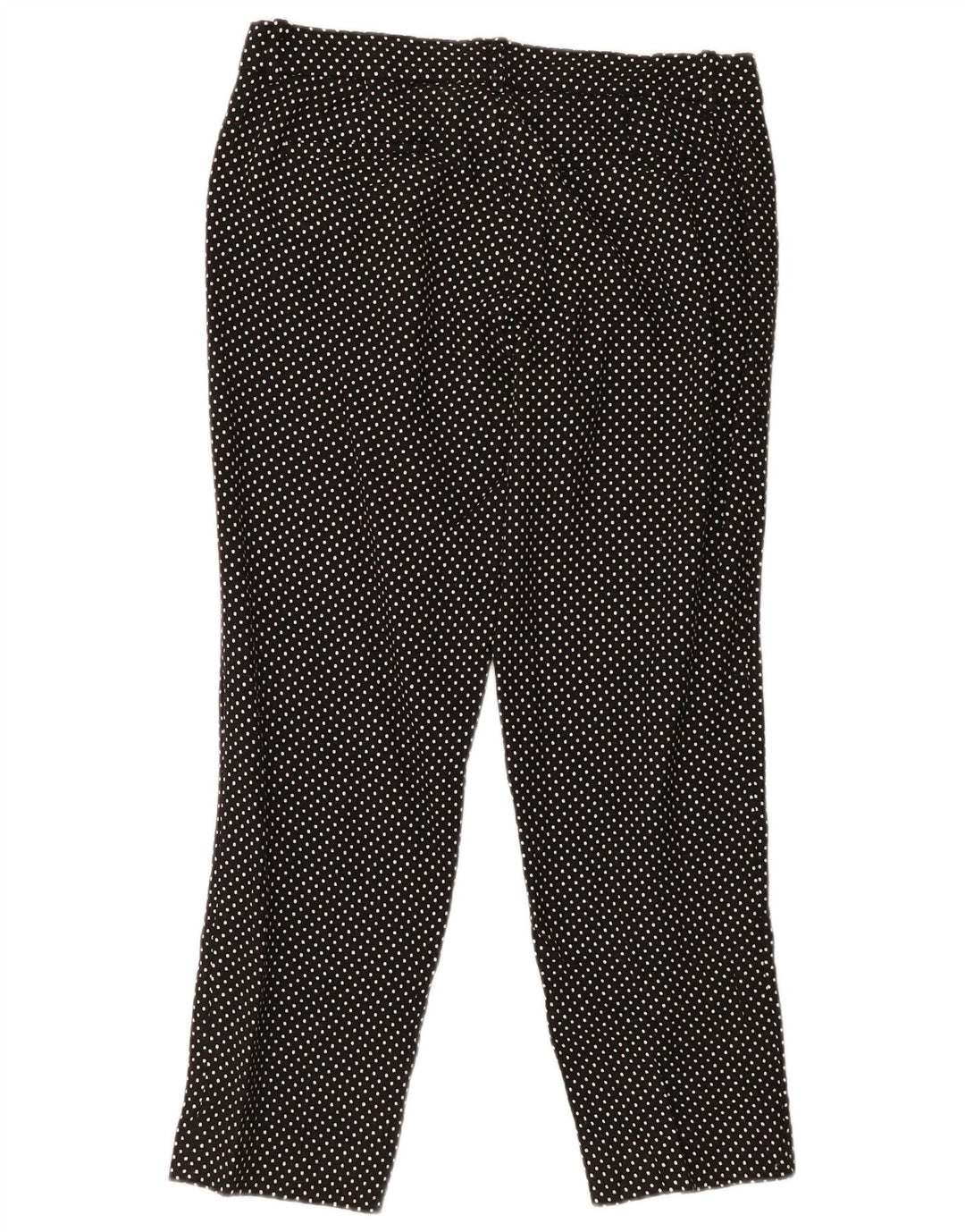J. CREW Dame Slim Capri Bukser US 6 Medium W30 L25 Sort Plettet