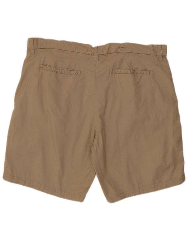 Mountain Warehouse Dame Chino Shorts UK 14 Large W36 Beige Bomuld