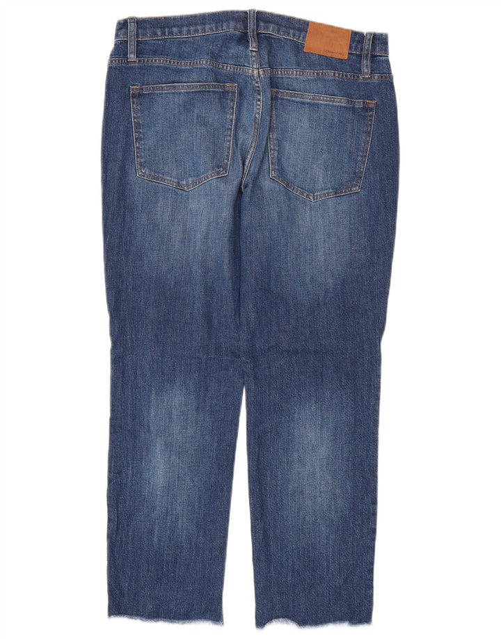 J. CREW Lige jeans til kvinder W30 L27 blå bomuld